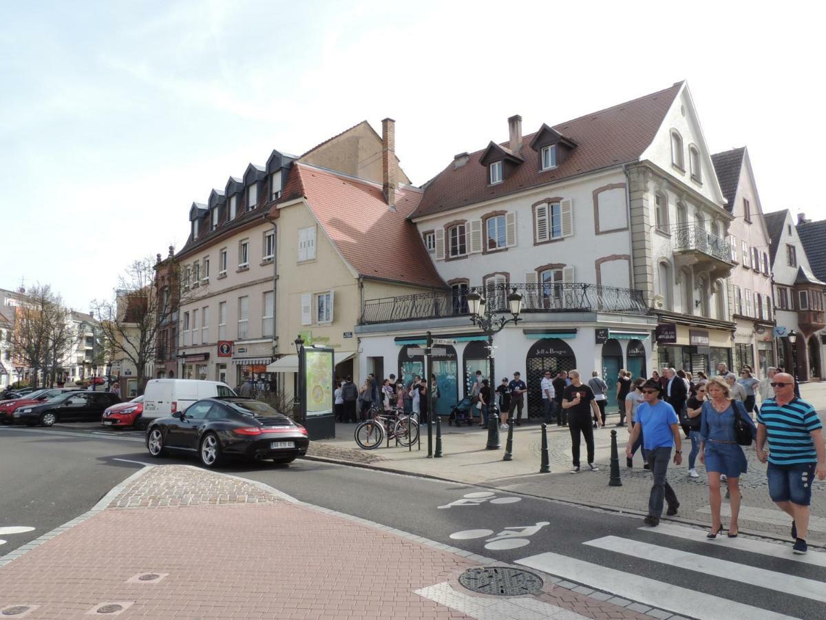 Appart'Azur Haguenau - Centre Grand'Rue - Logements Entiers Pour Voyageur Pro מראה חיצוני תמונה