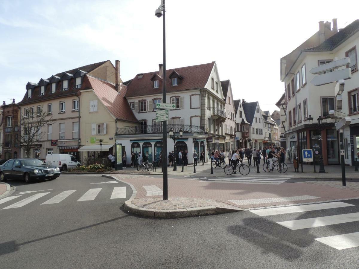 Appart'Azur Haguenau - Centre Grand'Rue - Logements Entiers Pour Voyageur Pro מראה חיצוני תמונה