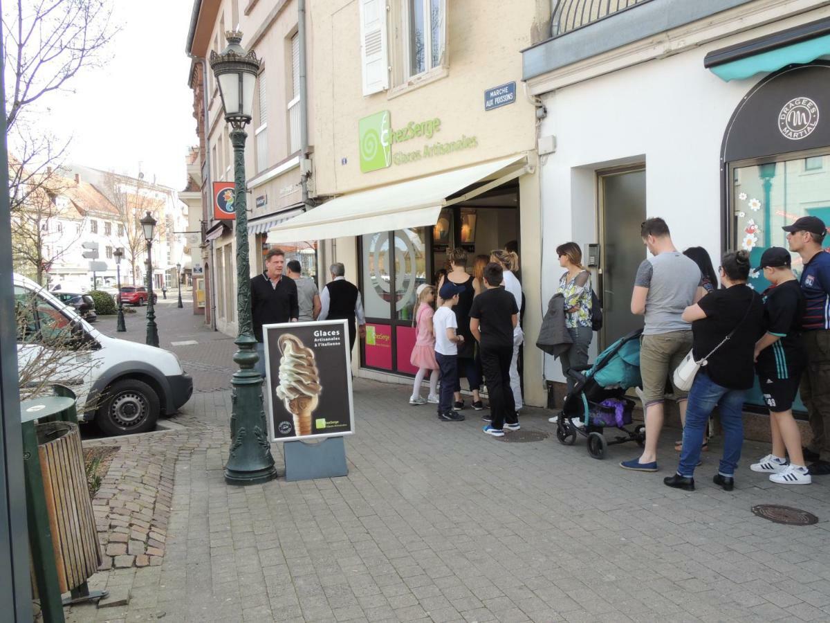 Appart'Azur Haguenau - Centre Grand'Rue - Logements Entiers Pour Voyageur Pro מראה חיצוני תמונה