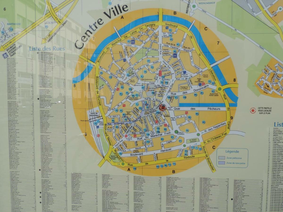 Appart'Azur Haguenau - Centre Grand'Rue - Logements Entiers Pour Voyageur Pro מראה חיצוני תמונה